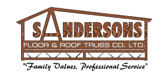 Welcome to Sandersons floor and roof trusses